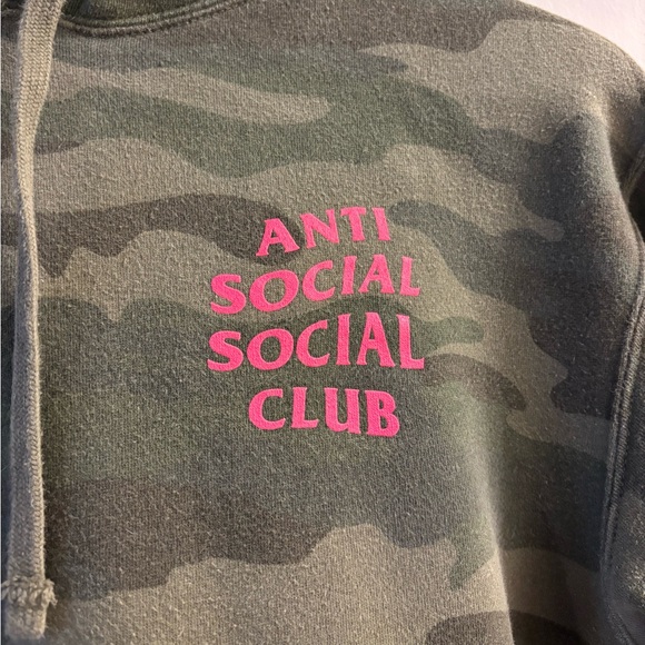 Anti Social Social Club Camo Hoodie - Picture 2 of 6